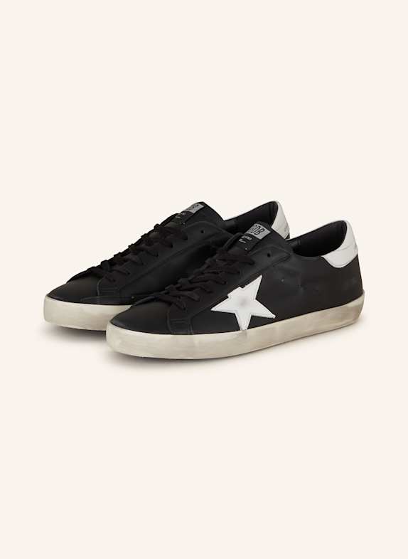 GOLDEN GOOSE Sneaker SUPER-STAR SCHWARZ