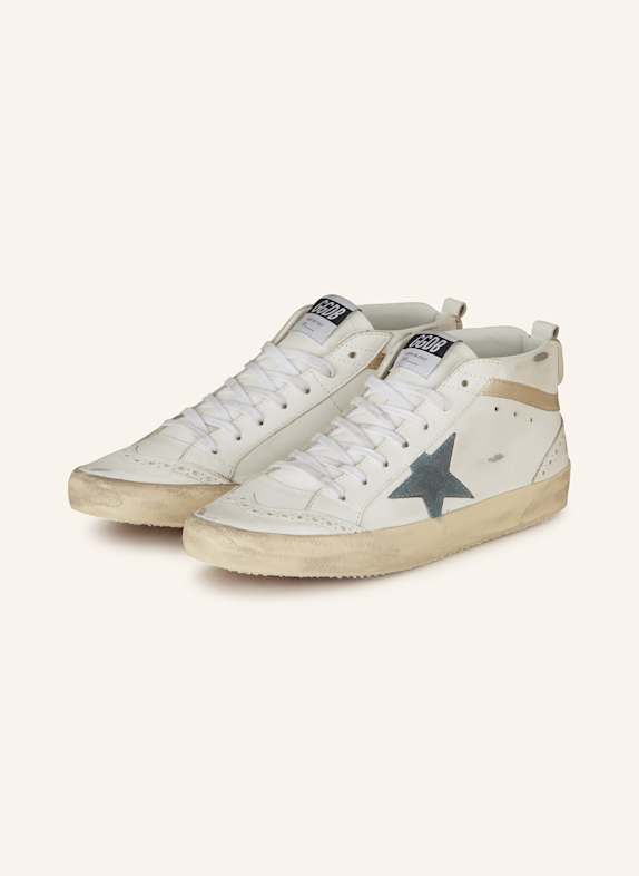 GOLDEN GOOSE Sneaker MID STAR WEISS/ BLAU