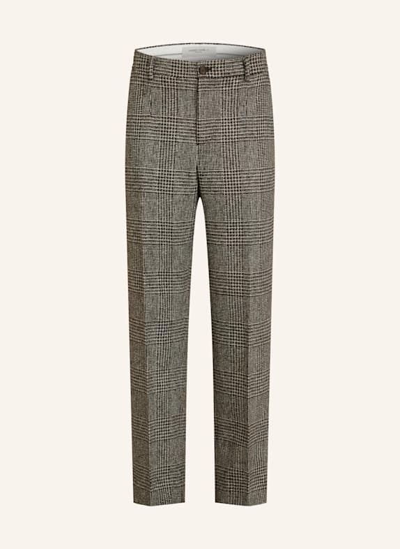 GOLDEN GOOSE Trousers BROWN/ BLACK/ ECRU