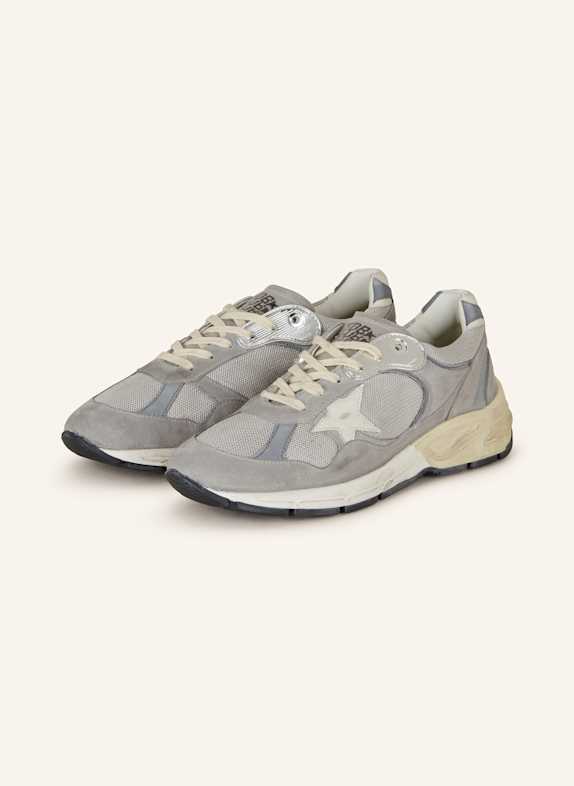 GOLDEN GOOSE Sneaker RUNNING DAD GRAU/ SILBER/ WEISS