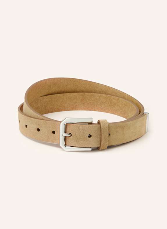 BRUNELLO CUCINELLI Ledergürtel CAMEL