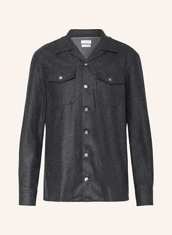 BRUNELLO CUCINELLI Overshirt DUNKELGRAU