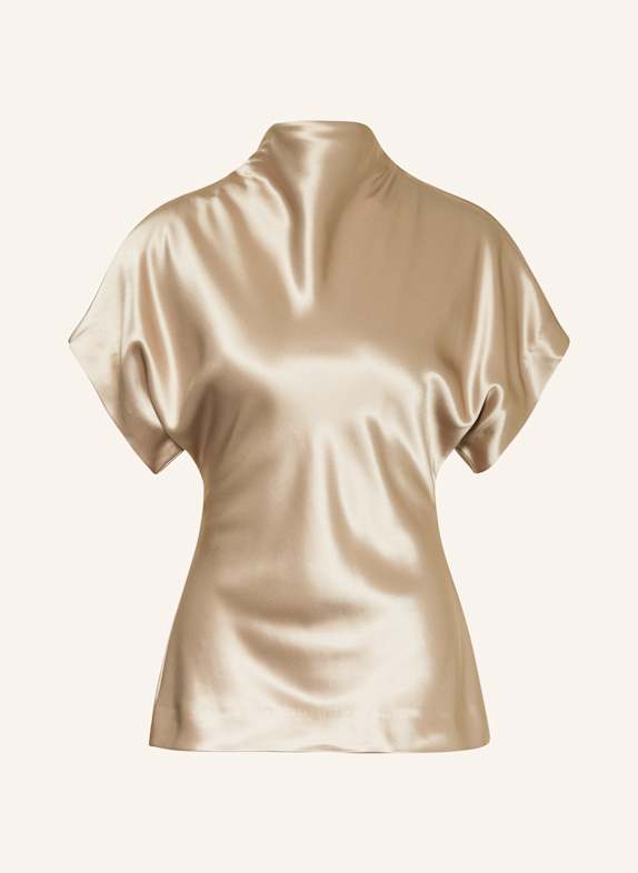 MALINA Blusenshirt OTILIA aus Satin GOLD