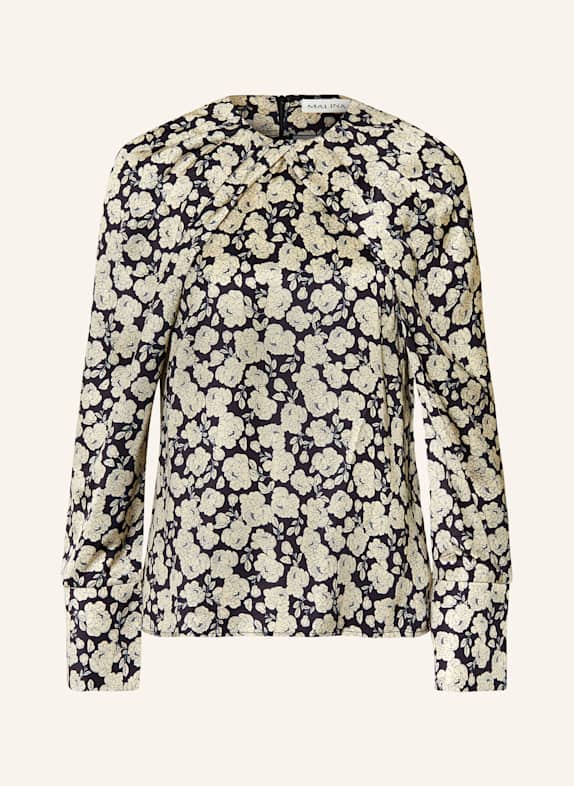 MALINA EVIE blouse shirt BLACK/ ECRU