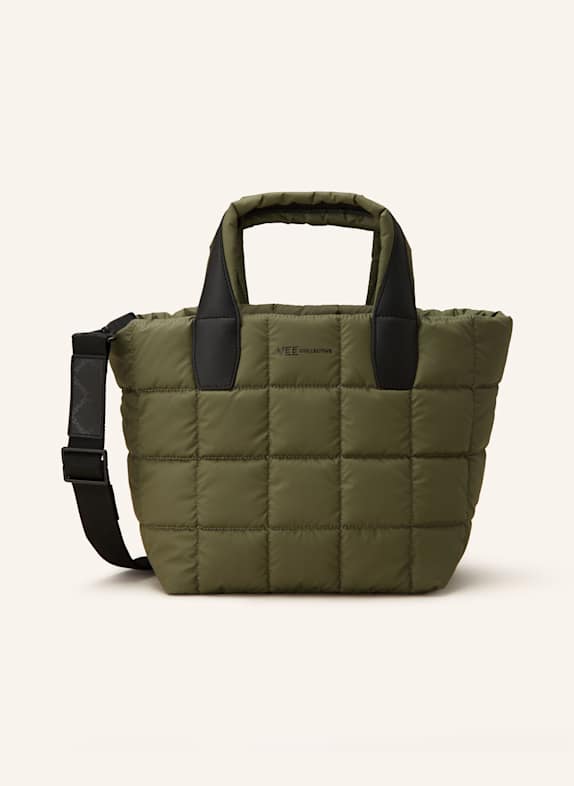 Vee Collective Shopper PORTER TOTE SMALL with pouch OLIVE