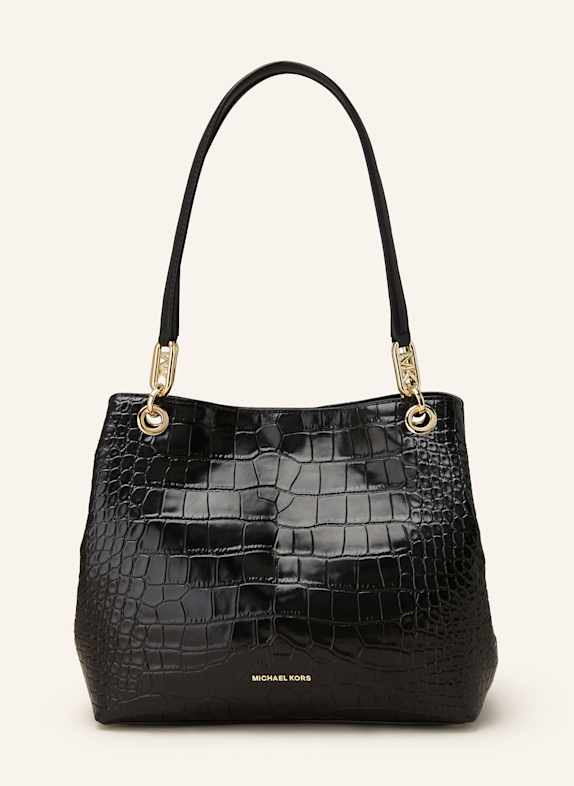 MICHAEL KORS Shopper KENSINGTON z kůže saffiano 001 BLACK