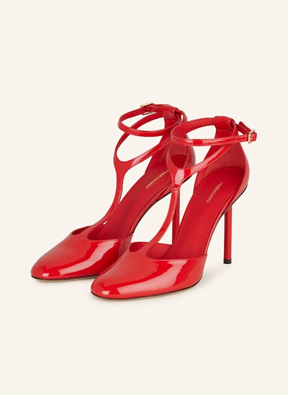 FERRAGAMO Slingback pumps LYSANDRA RED