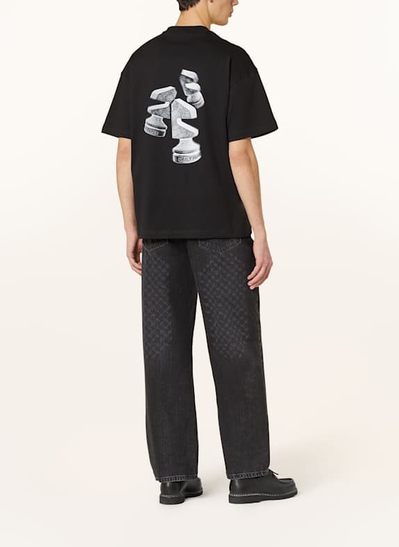 DAILY PAPER T-shirt OVERLOOKED BLACK