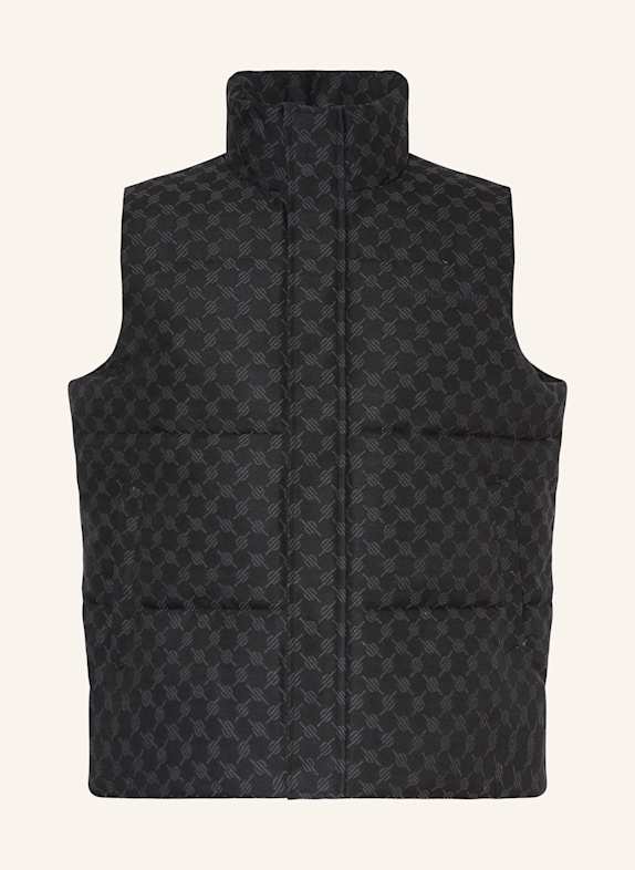 DAILY PAPER Quilted vest PONDO BLACK