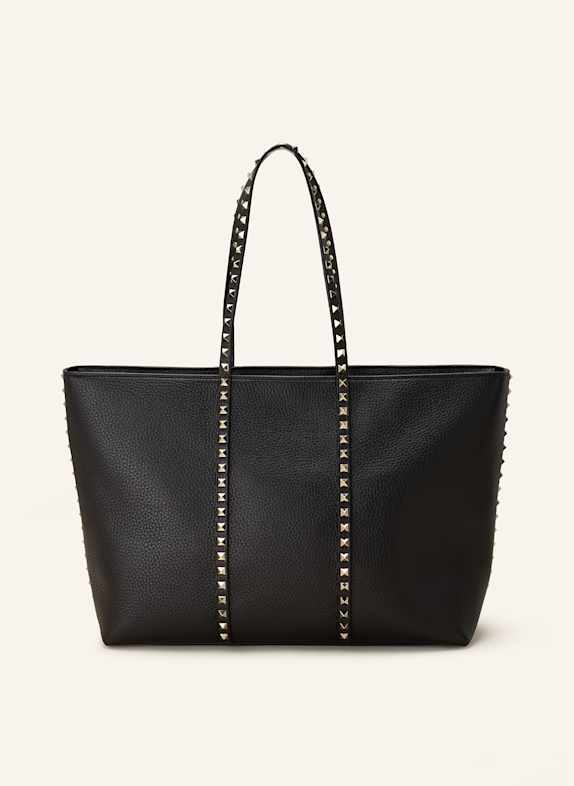 VALENTINO GARAVANI Shopper ROCKSTUD SCHWARZ