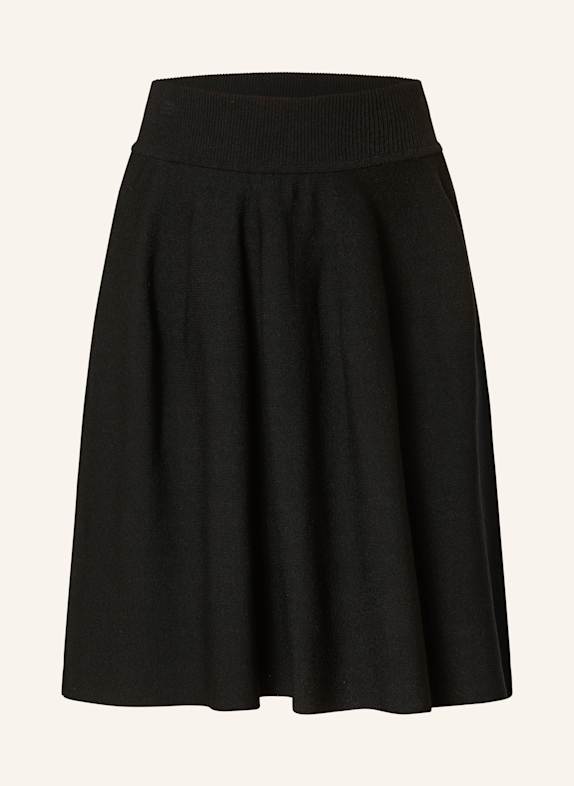 Rich & Royal Knit skirt BLACK