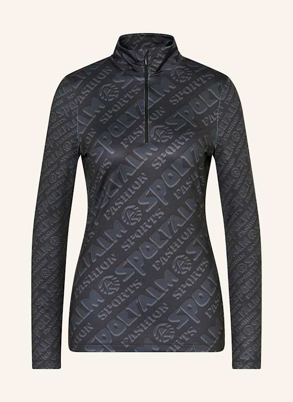 SPORTALM Midlayer SCHWARZ/ DUNKELGRAU