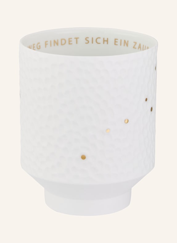 RÄDER Windlicht STERNENBILDER AUF JEDEN WEG WEISS