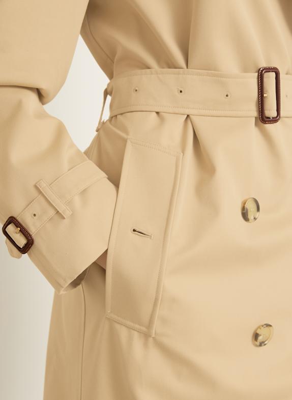 ledermantel burberry