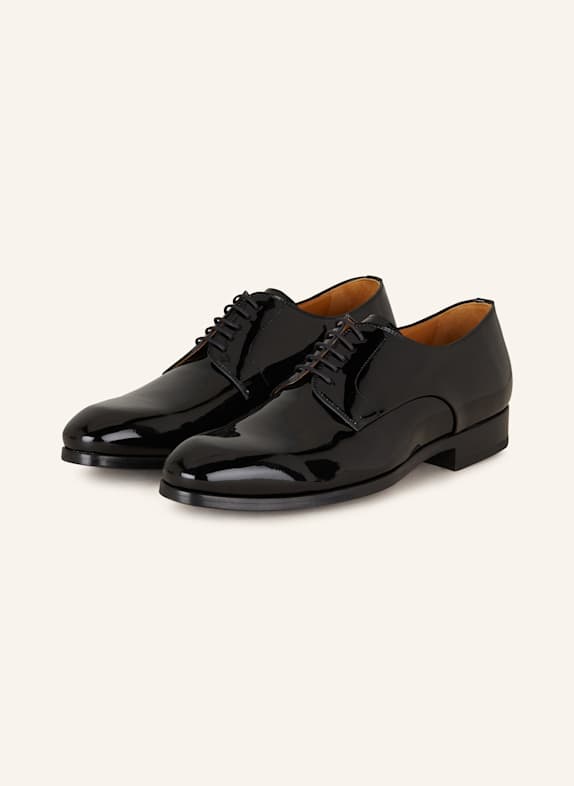 MAGNANNI Lackschnürer SCHWARZ