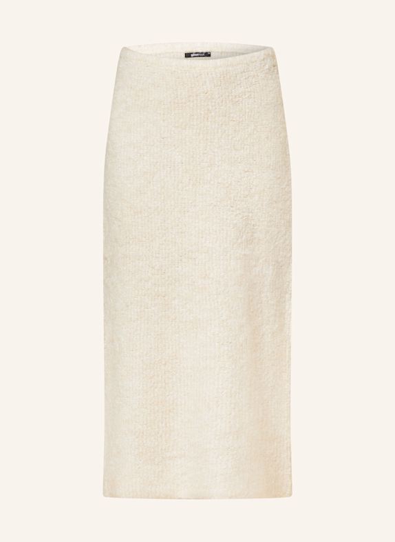 gina tricot Strickrock ECRU
