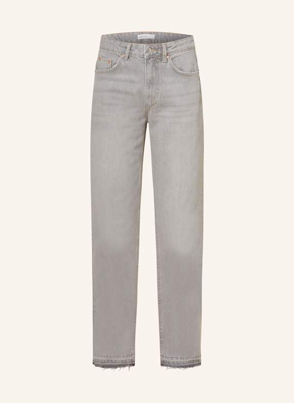 gina tricot Straight Jeans GREY