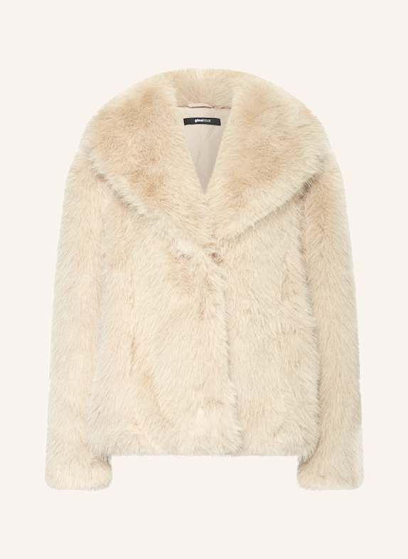 gina tricot Kunstfell-Jacke CREME