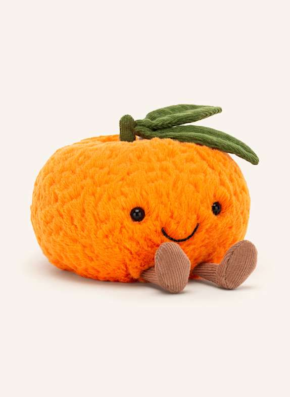 Jellycat Peluche AMUSEABLES CLEMENTINE SMALL ORANGE/ VERT