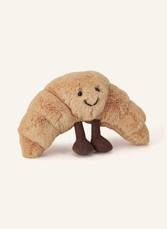 Jellycat Zabawka AMUSEABLES CROISSANT SMALL CIEMNOŻÓŁTY / BRĄZOWY