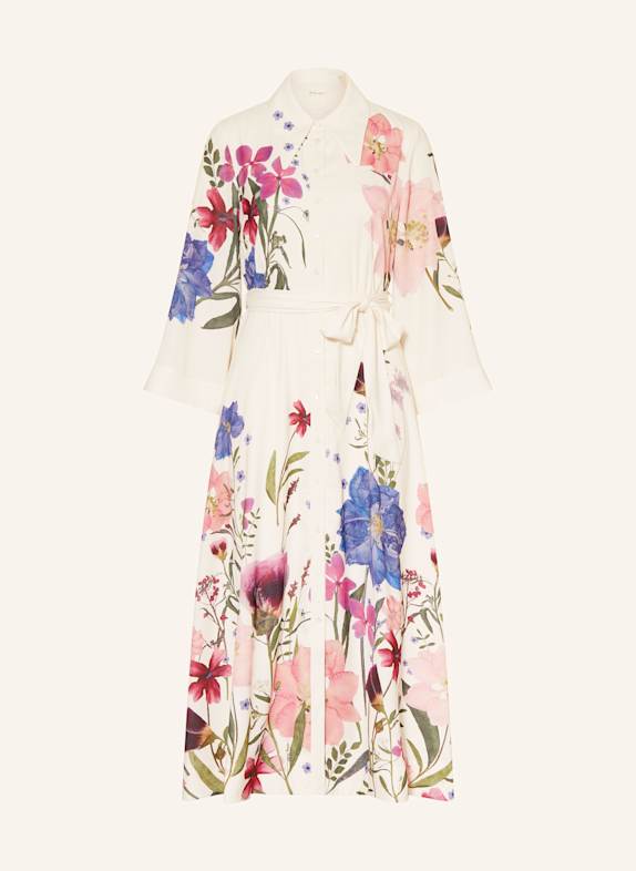 Phase Eight Hemdblusenkleid SALLI ECRU / PINK / GRÜN