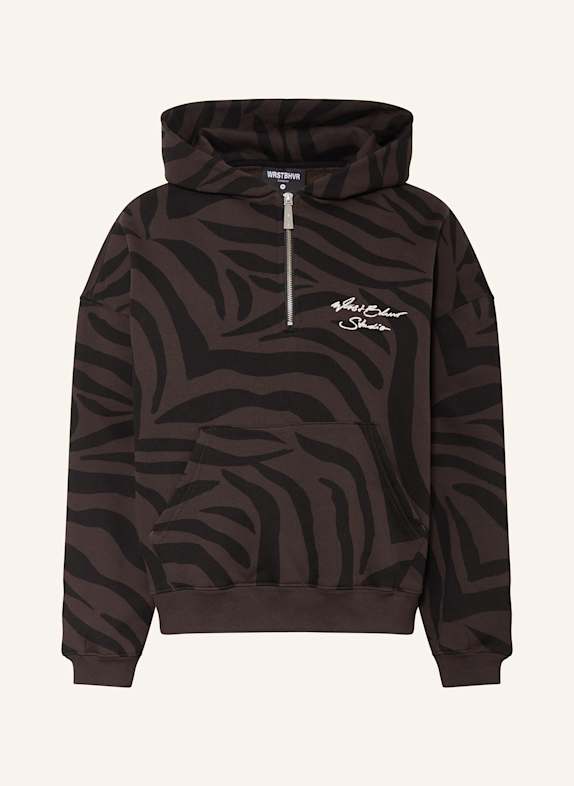 WRSTBHVR Hoodie ARBEZ BROWN/ DARK BROWN