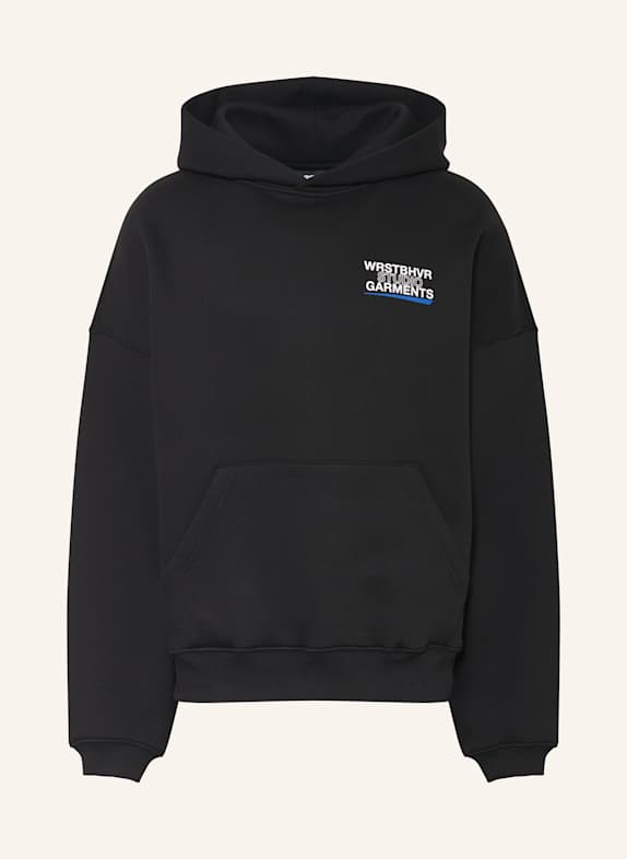 WRSTBHVR Hoodie DANY BLACK/ WHITE