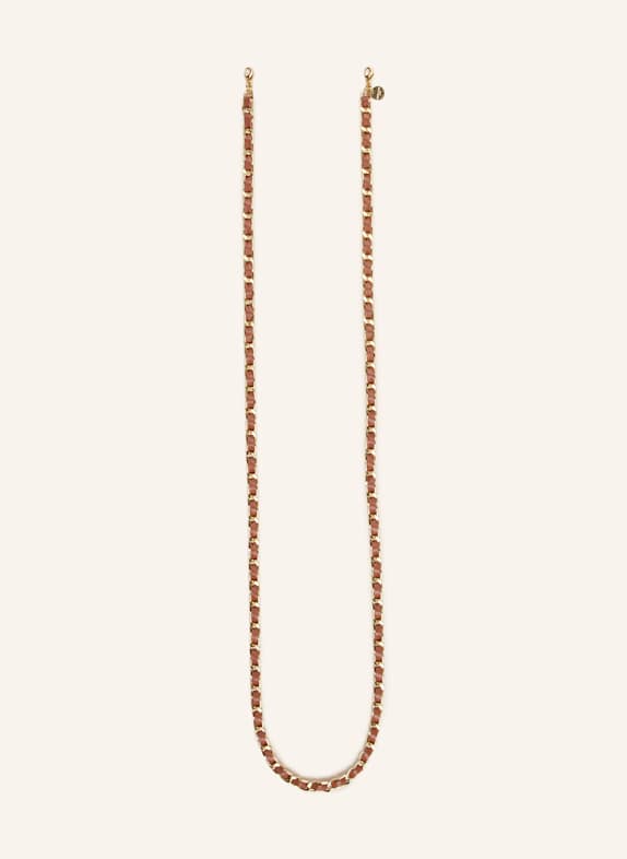 CHEEKY CHAIN MUNICH Smartphone chain COCO COGNAC/ GOLD
