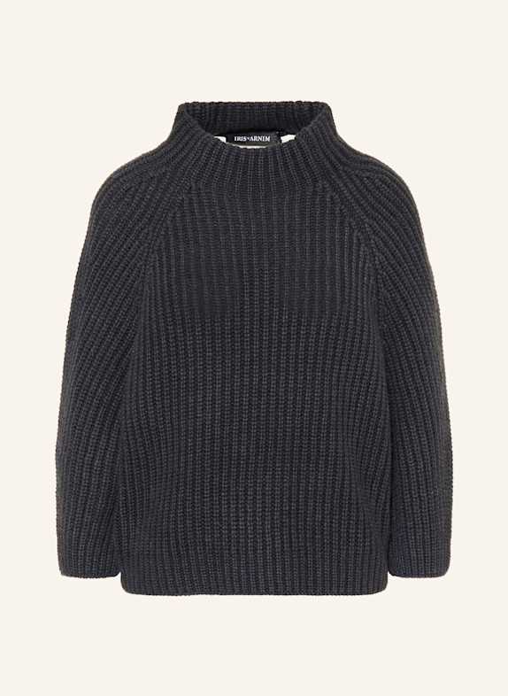 IRIS von ARNIM Cashmere-Pullover FALLOU DUNKELGRAU