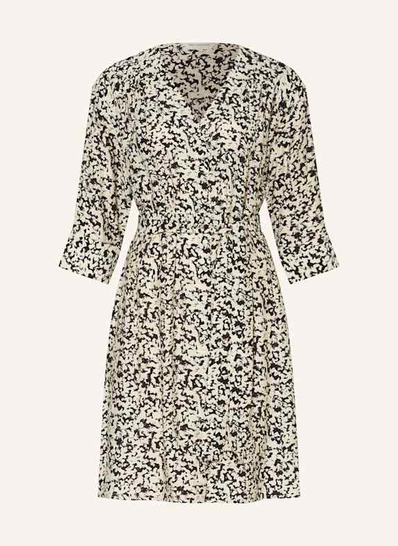 MSCH COPENHAGEN Kleid MSCHJUSIA mit 3/4-Arm ECRU/ SCHWARZ
