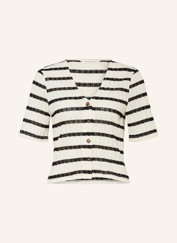 MSCH COPENHAGEN Strickjacke MSCHKENJA CREME/ SCHWARZ