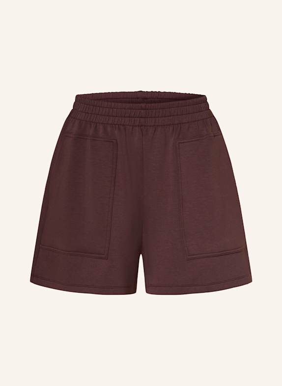MSCH COPENHAGEN Sweatshorts MSCHHARISSA IMA DUNKELBRAUN