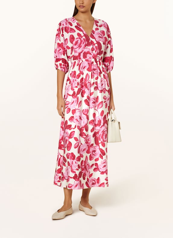 MSCH COPENHAGEN Kleid MSCHEDRINA WEISS / PINK