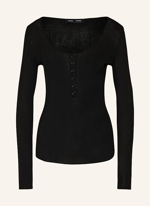 Proenza Schouler Henley shirt BOYD BLACK