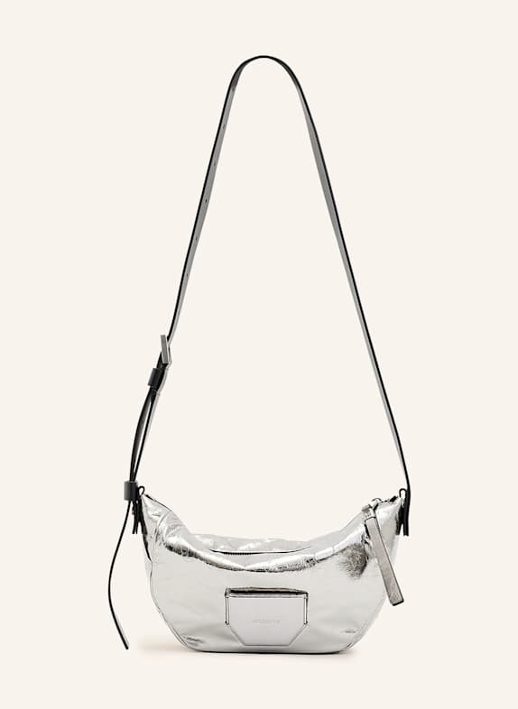 ALLSAINTS MADEA crossbody bag SILVER