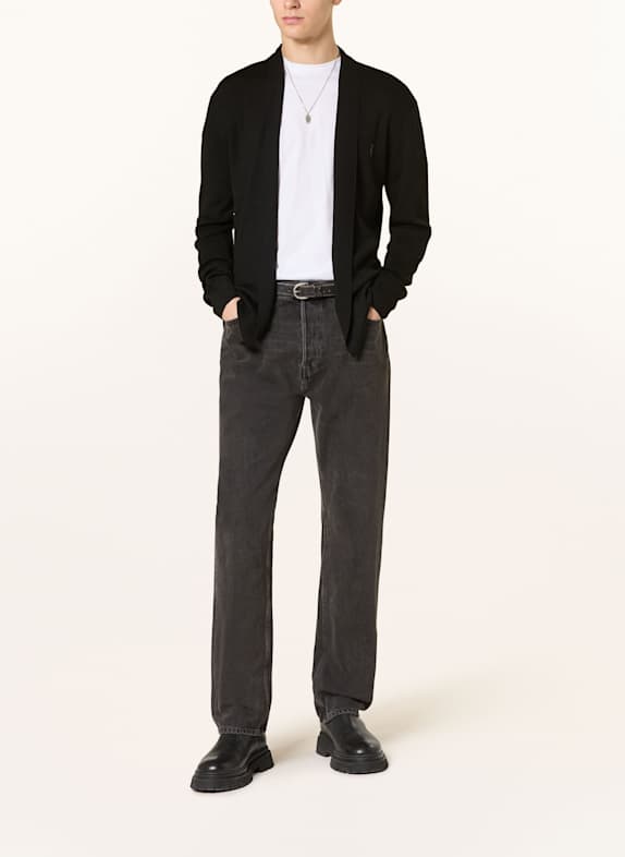 ALLSAINTS Gebreid vest MODE ZWART