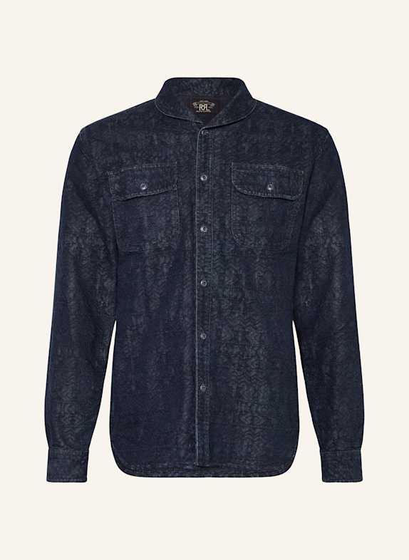 RRL Denim shirt regular fit DARK BLUE