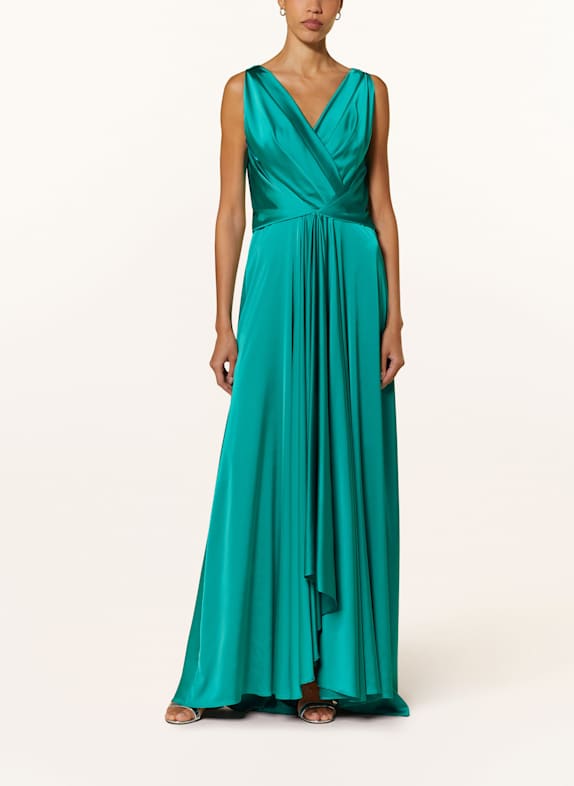 TALBOT RUNHOF Abendkleid NEONTÜRKIS