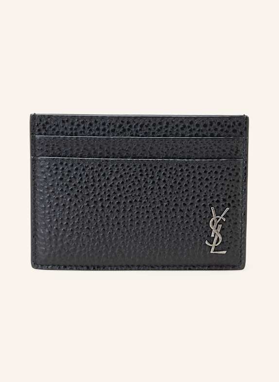 SAINT LAURENT Kartenetui CASSANDRE SCHWARZ