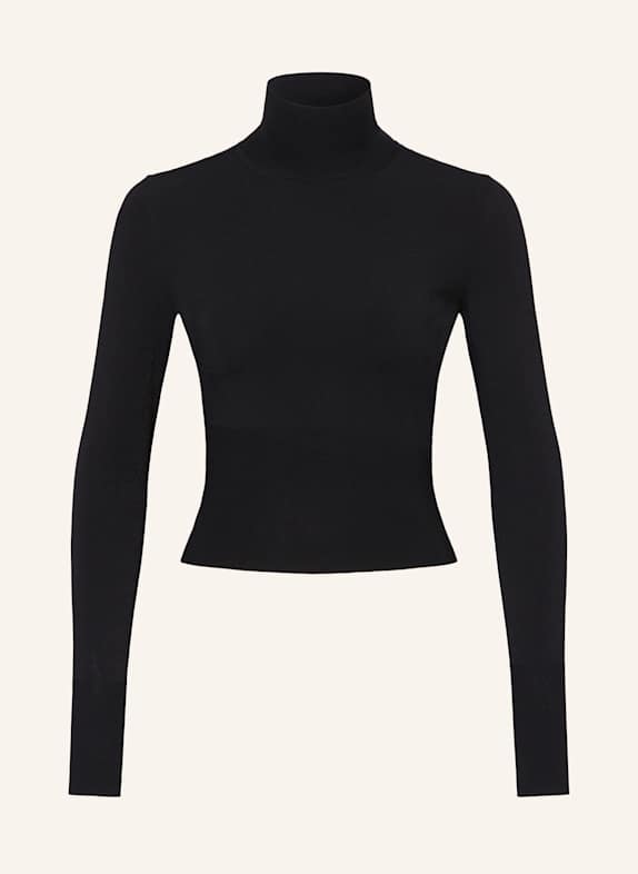 ALAÏA Rollkragenpullover SCHWARZ