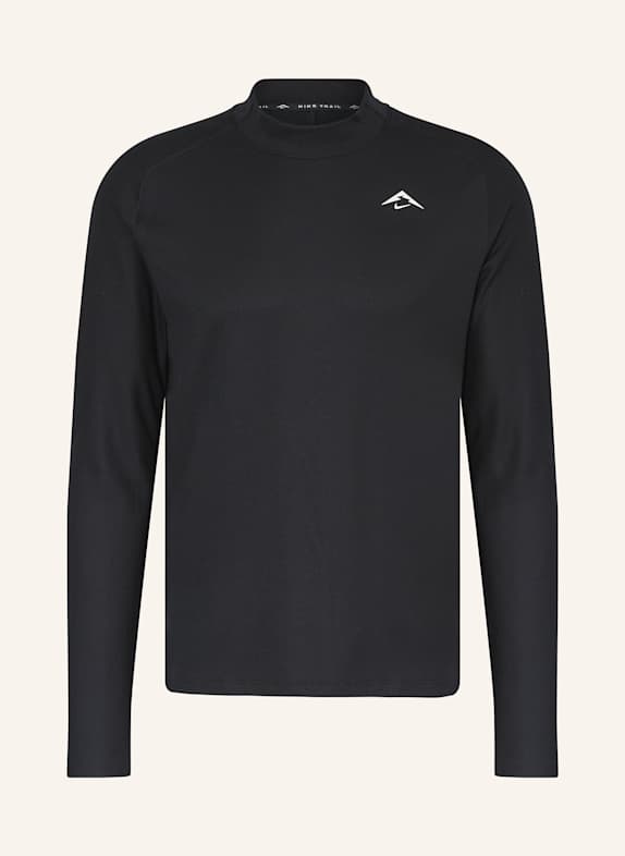 Nike Laufshirt DRI-FIT TRAIL SCHWARZ