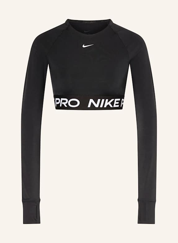 Nike Cropped-Longsleeve PRO 365 DRI-FIT SCHWARZ/ WEISS