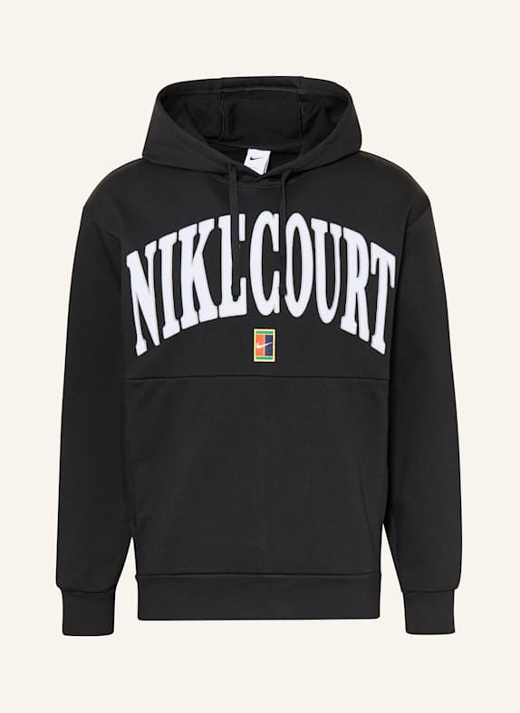 Nike Bluza z kapturem CZARNY