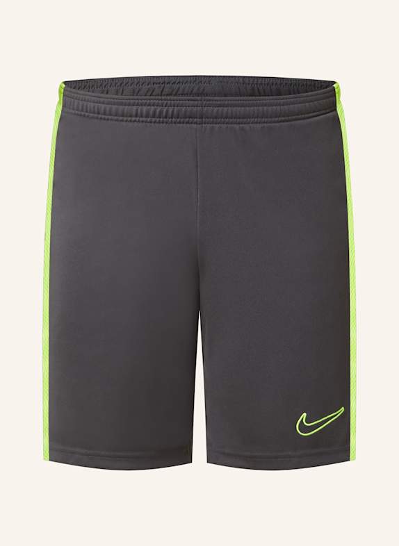 Nike Szorty treningowe DRI-FIT ACADEMY 23 CZIEMNOSZARY/ JASKRAWY ŻÓŁTY