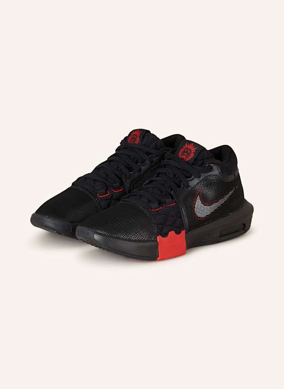 Nike Basketballschuhe LEBRON WITTNESS VIII SCHWARZ/ ROT