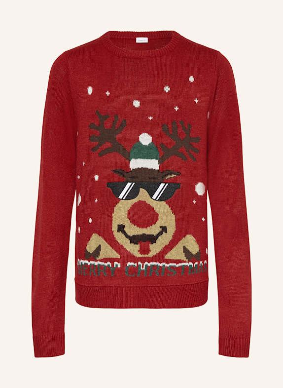 name it Pullover DUNKELROT