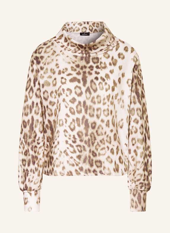 monari Rollkragenshirt BEIGE/ BRAUN/ CREME