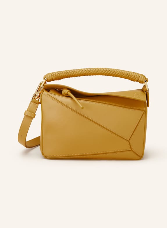 LOEWE Handtasche PUZZLE SMALL DUNKELGELB