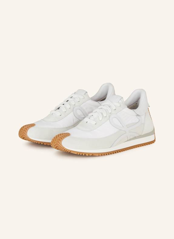 LOEWE Sneaker FLOW RUNNER WEISS/ HELLGRAU