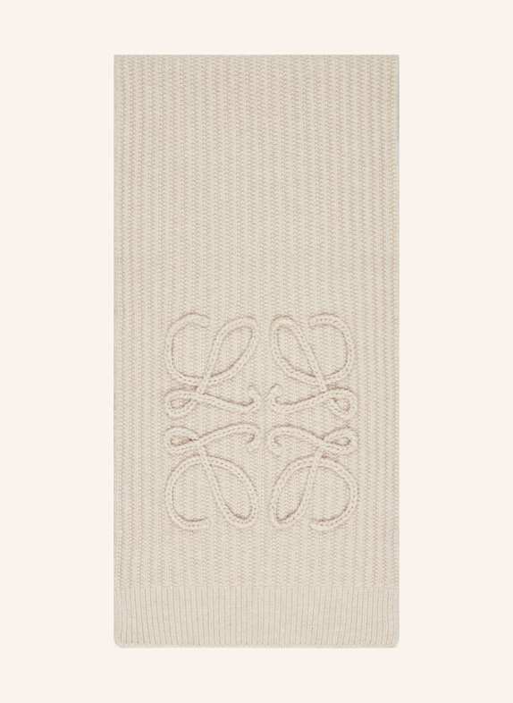LOEWE Schal ANAGRAM BEIGE